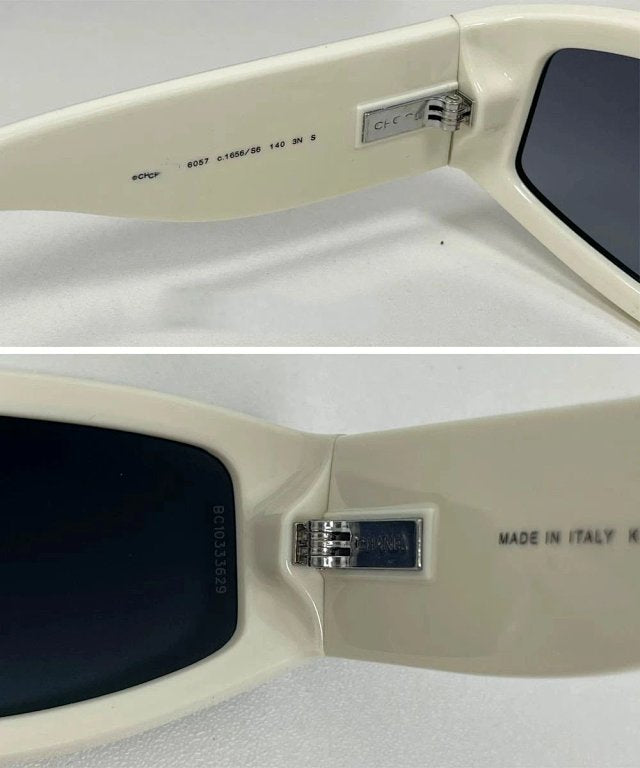 Chanel Futuristic Shield Sunglasses
