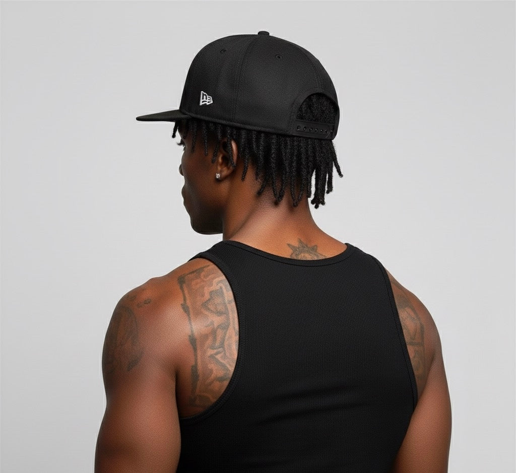 New Era SNAPBACK New York Yankees Cap Black on Black