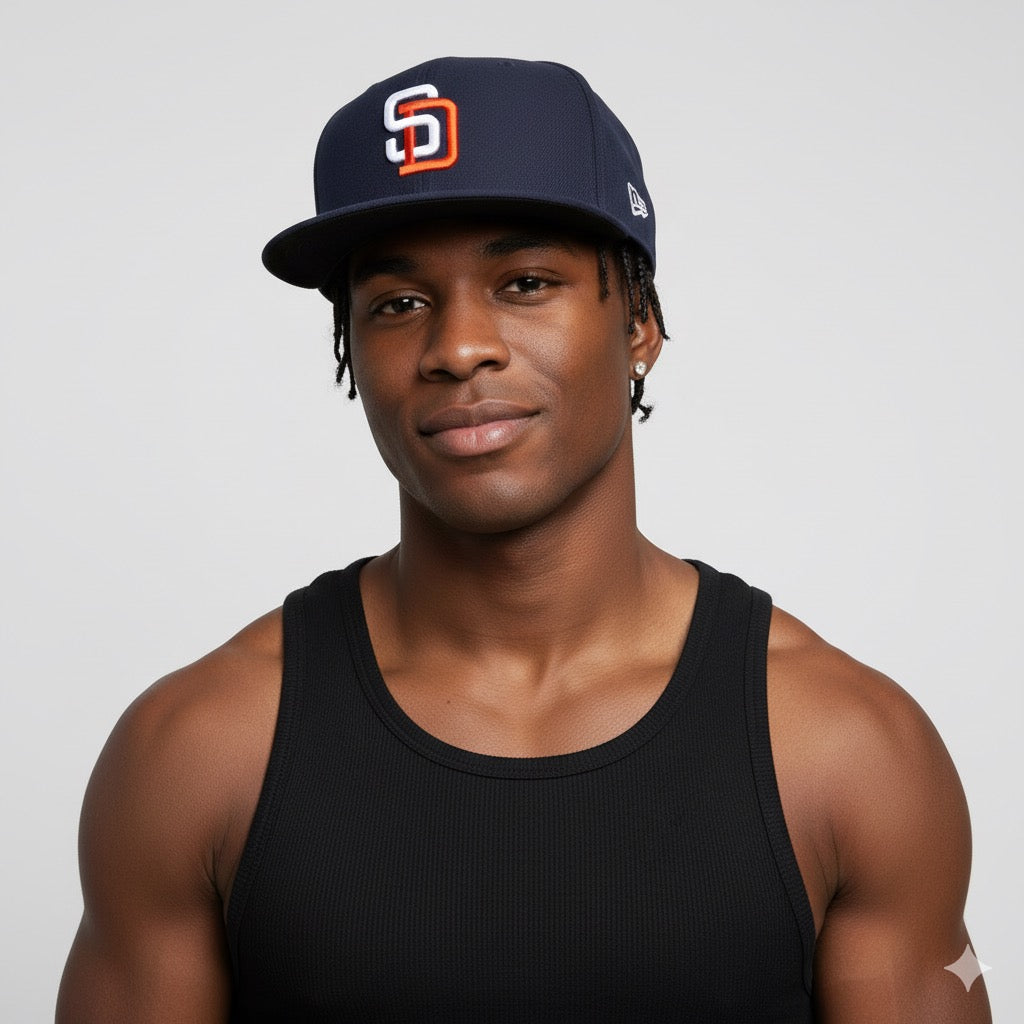 San Diego New Era Fitted in navy