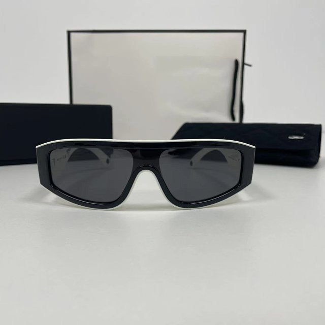 Chanel Futuristic Shield Sunglasses