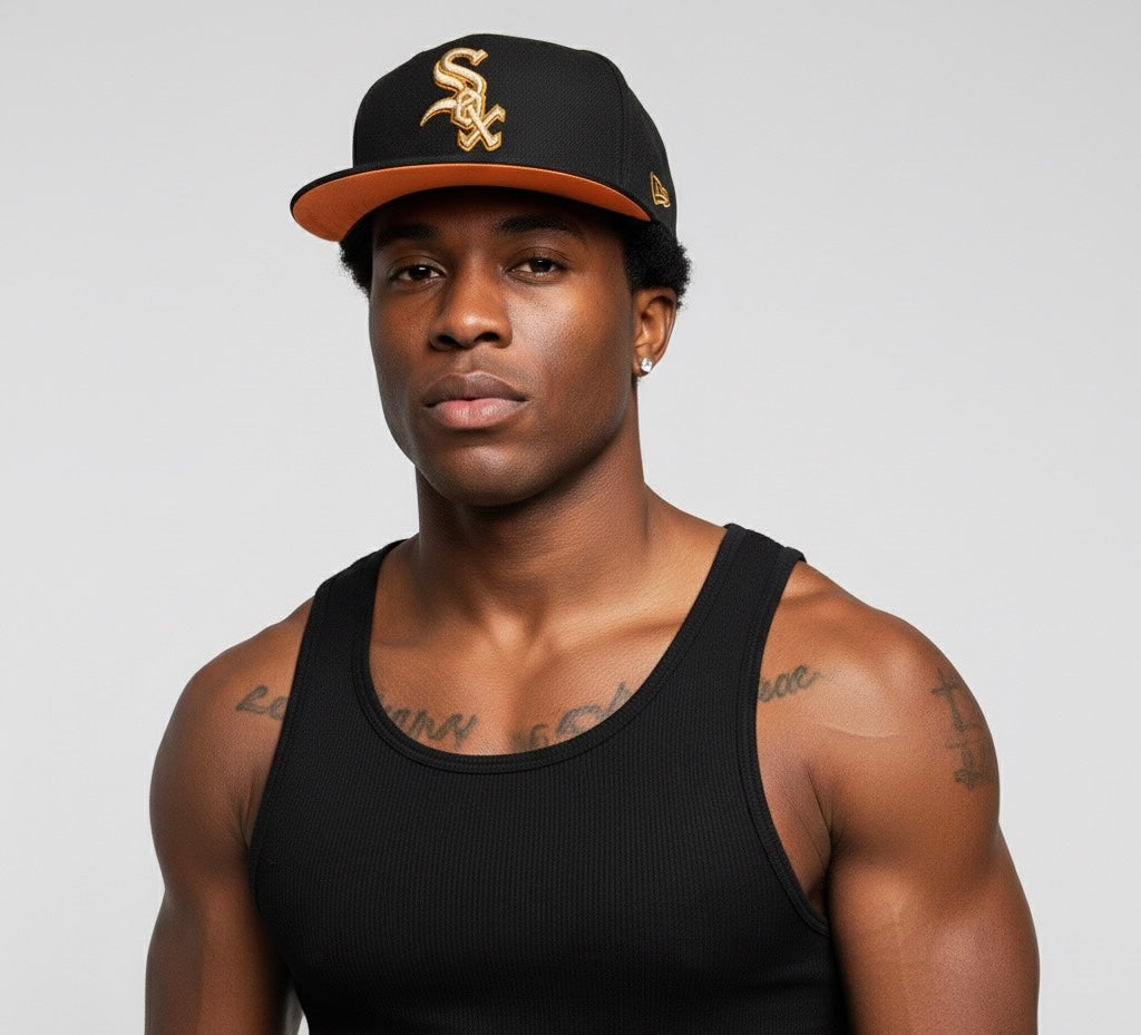 New Era Chicago White Sox Metallic Pop 9Fifty SNAPBACK Hat