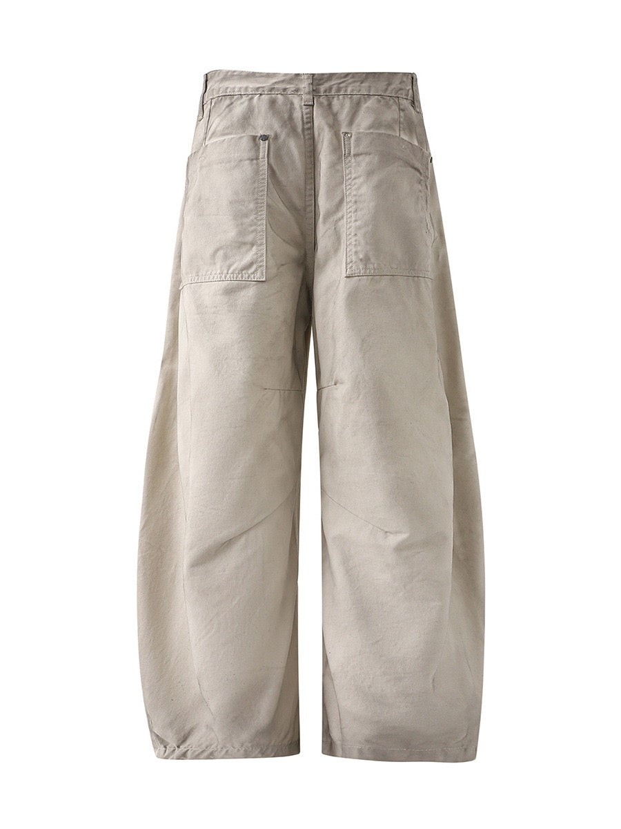 Classic Pant Washed Denim Fabric