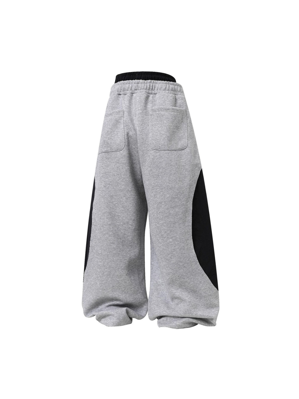 Omirad double-waist stripe wide-leg sweatpants