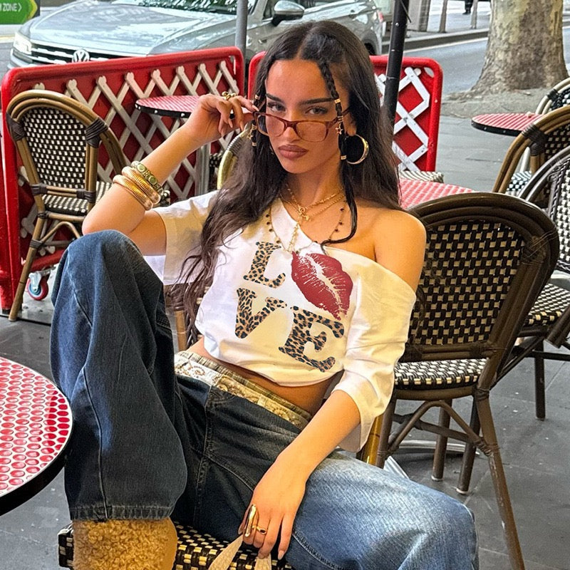 Love Leopard Tee