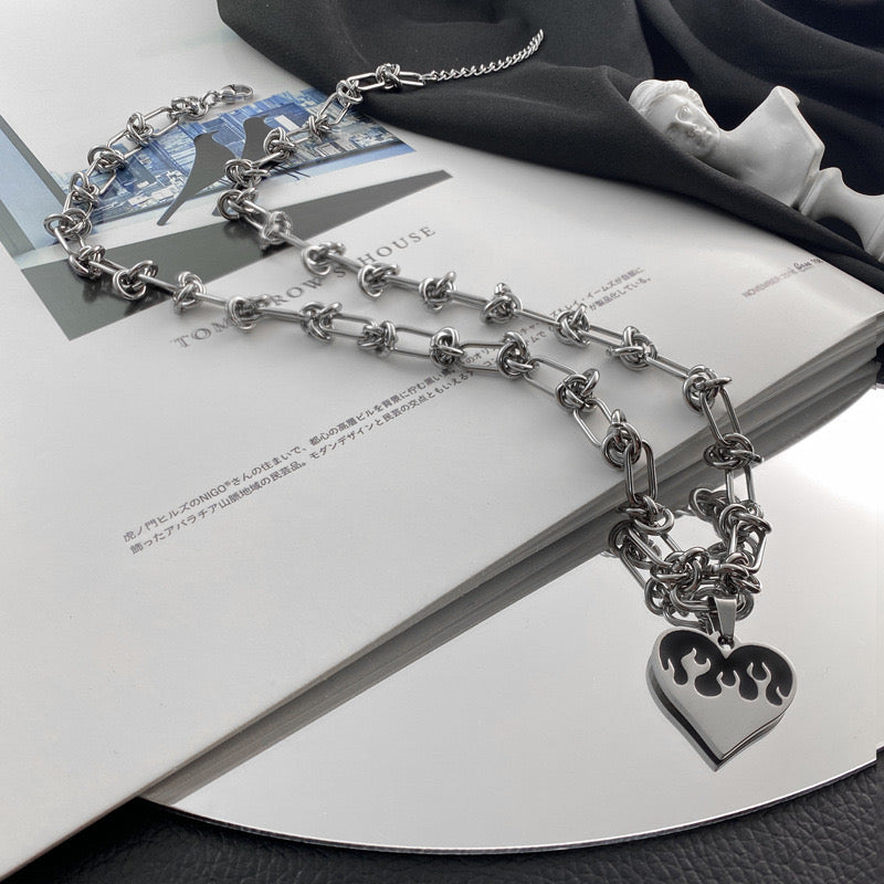 OMG Flame of Love necklace