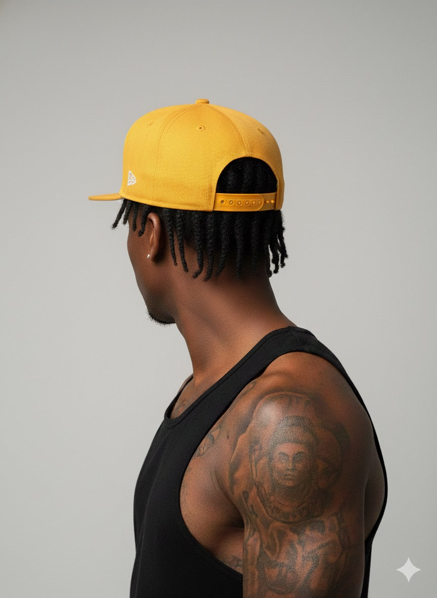 New Era Los Angeles Dodgers Cream/Gold Chrome Anniversary 59FIFTY Fitted Hat