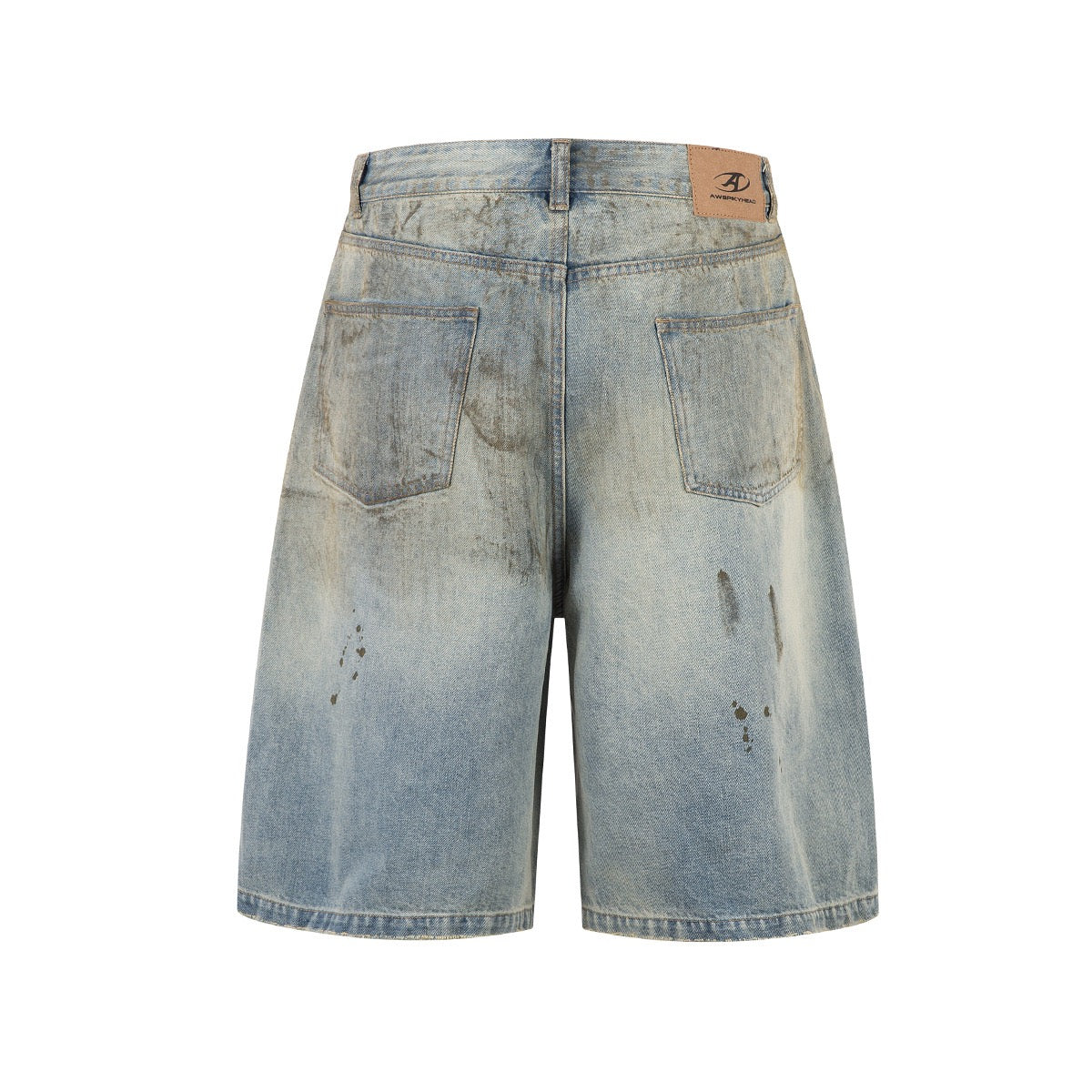 Washed Denim Short