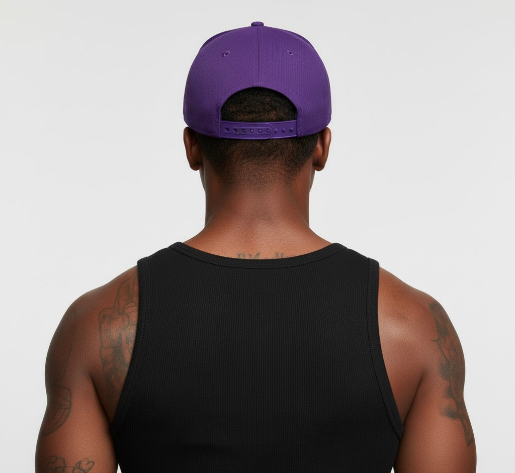 New Era Los Angeles Dodgers 9FORTY A-Frame Color Pack Snapback Hat in purple