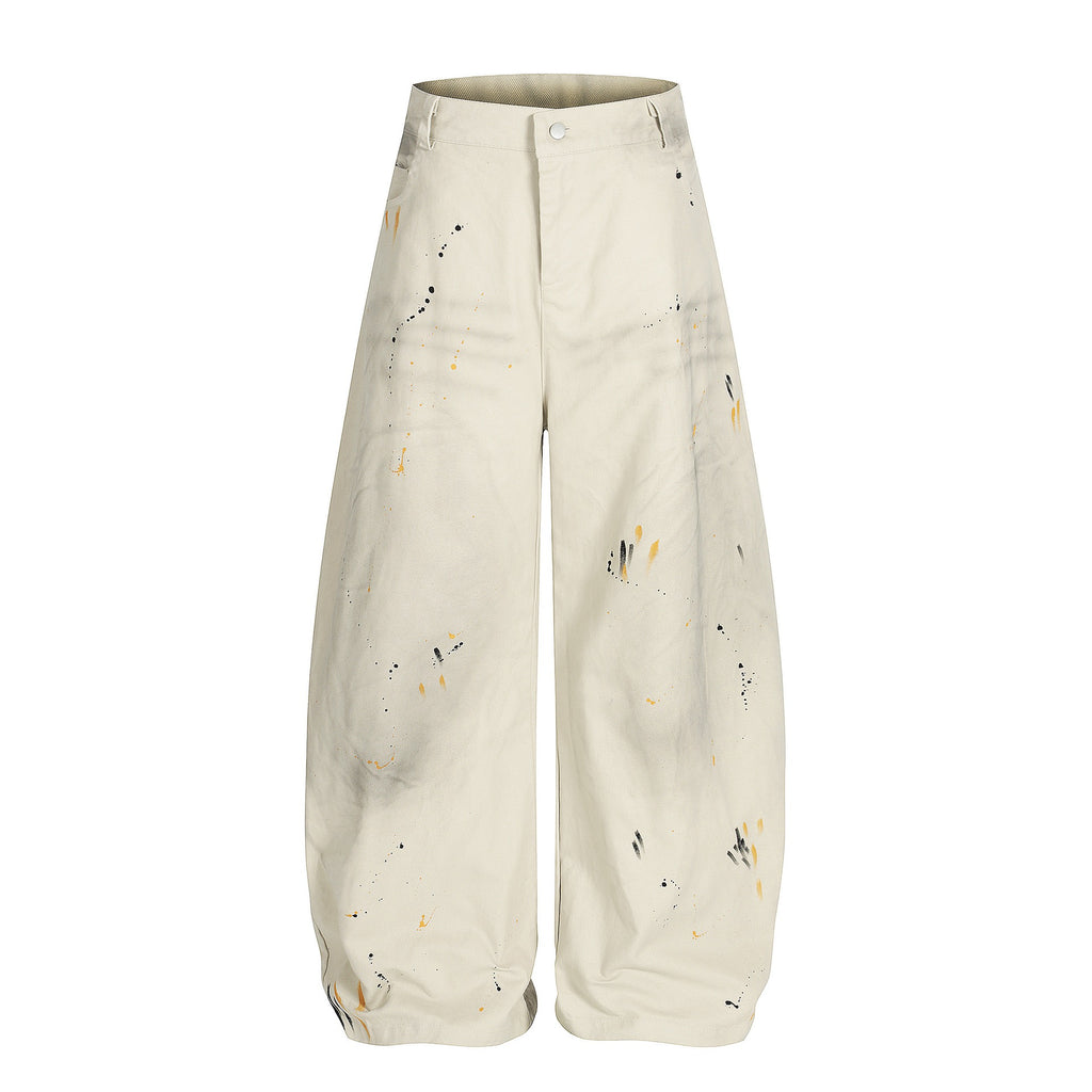 Solid Color Classic Cotton Long Pants