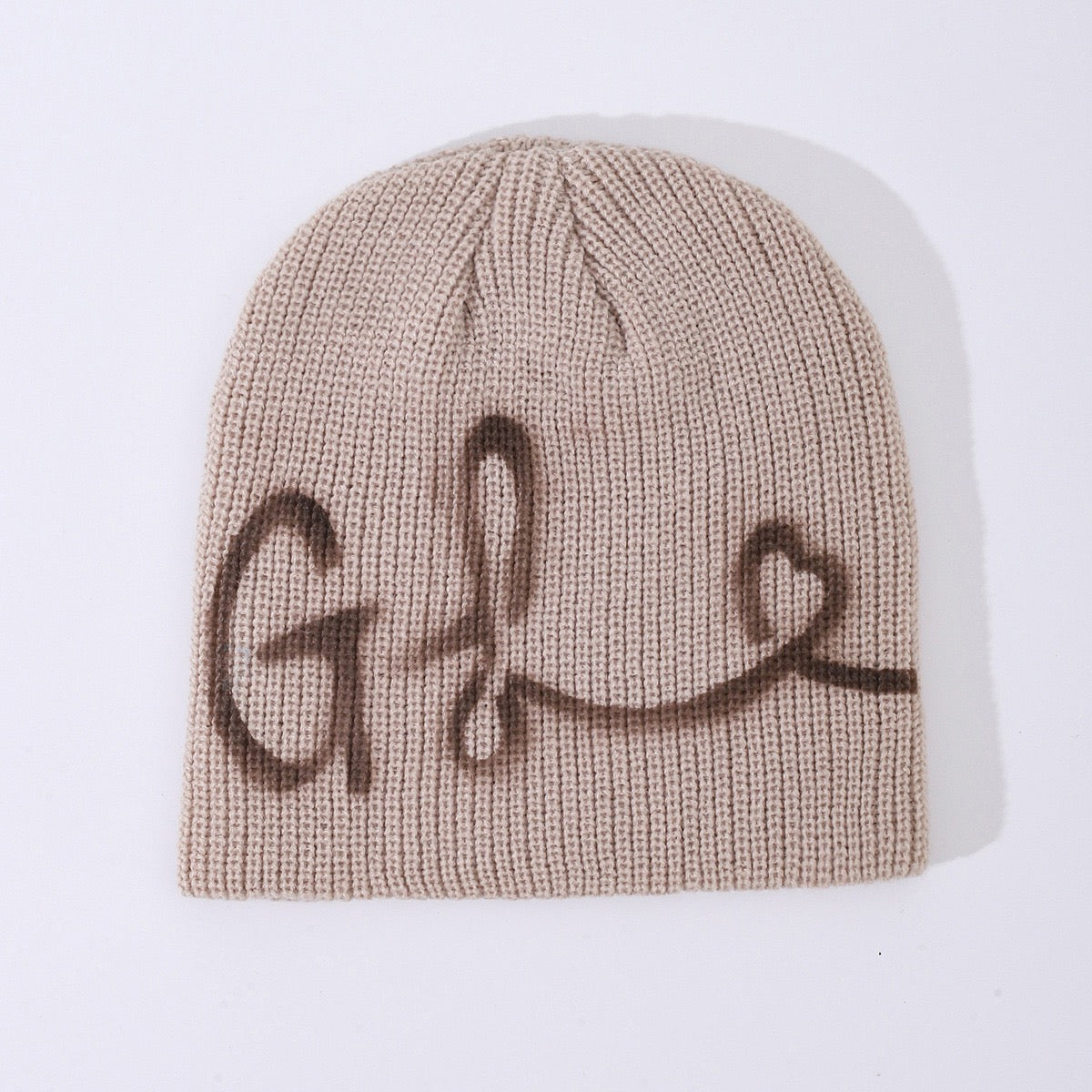 Printed Knitted beanie