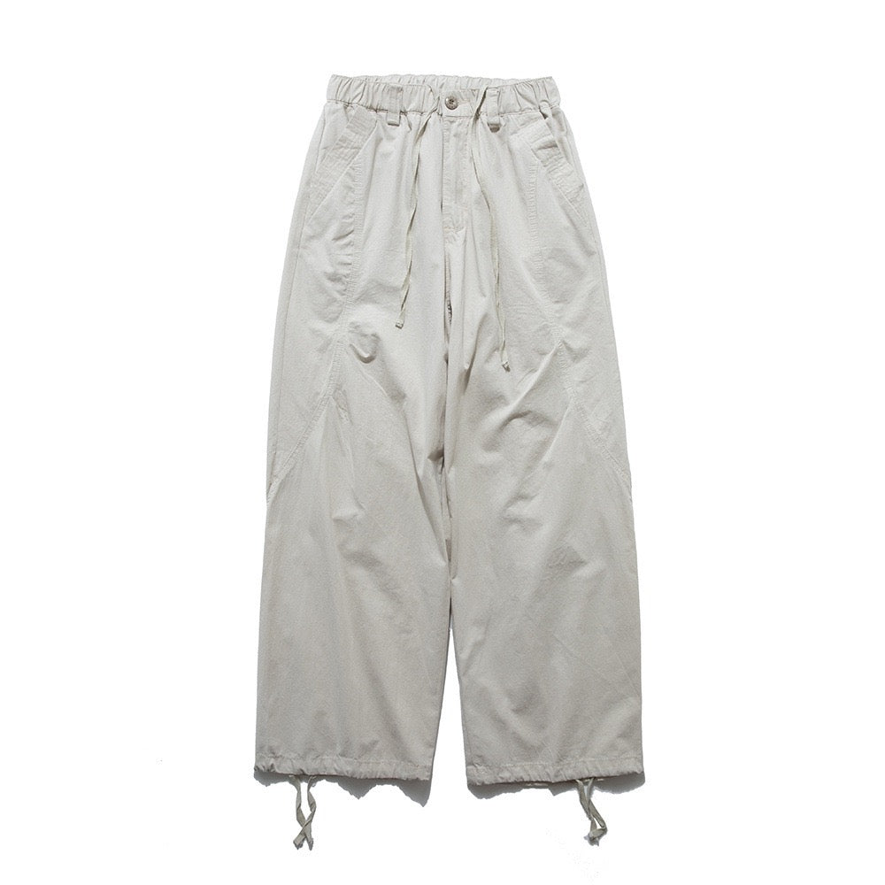 Wide legs Parachute Trousers