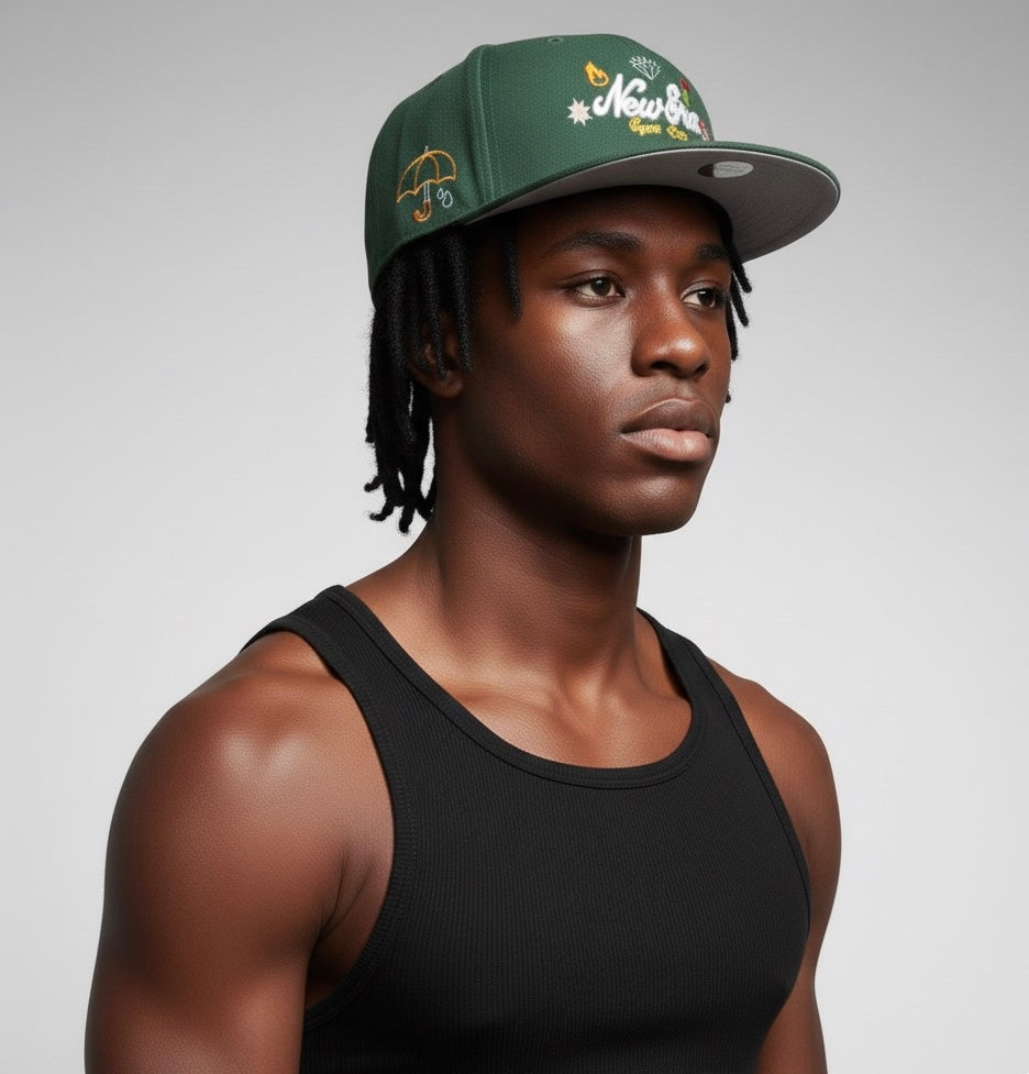 Gorra Scribble Collection 59FIFTY Cerrada