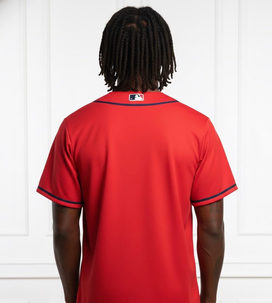 Atlanta Braves Nike Red Jersey