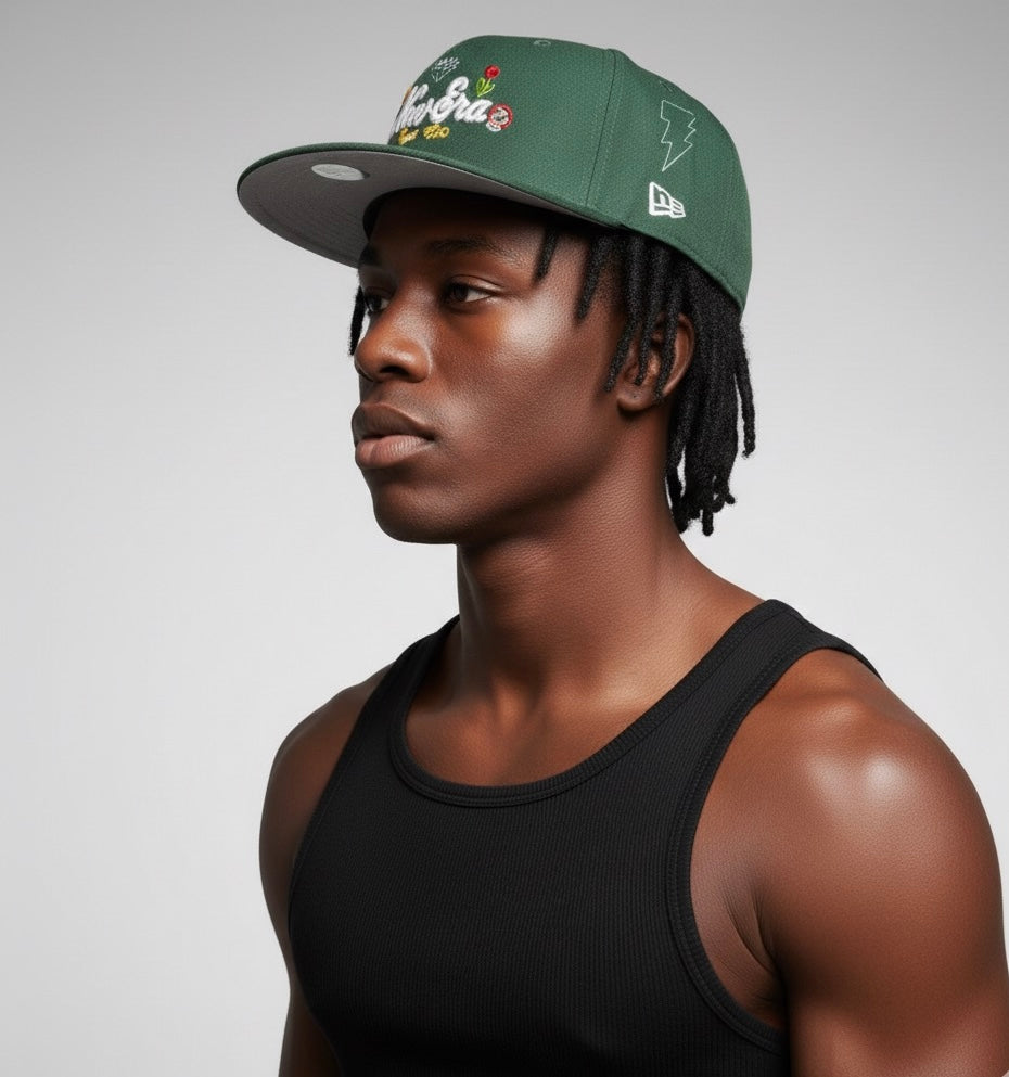 Gorra Scribble Collection 59FIFTY Cerrada