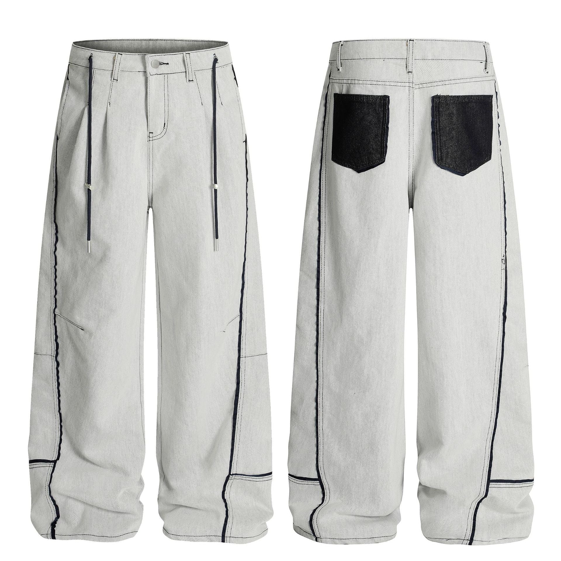 Decorative Stitching Pant