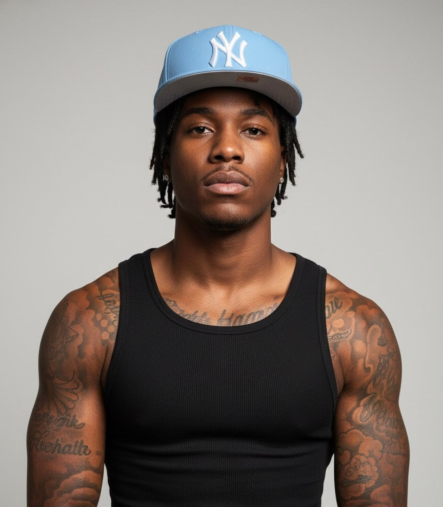 New Era New York Yankees SNAPBACK in sky blue