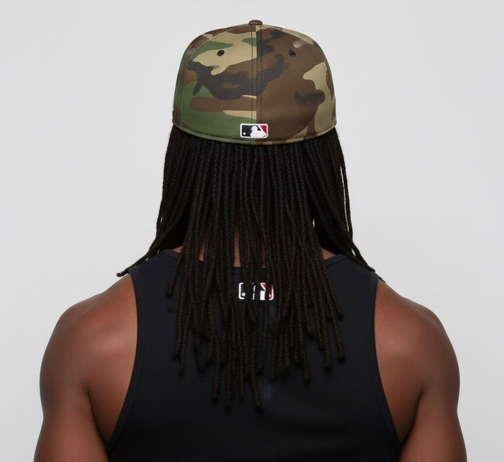 New Era New York Yankees MLB Woodland Camo 59FIFTY fitted hat