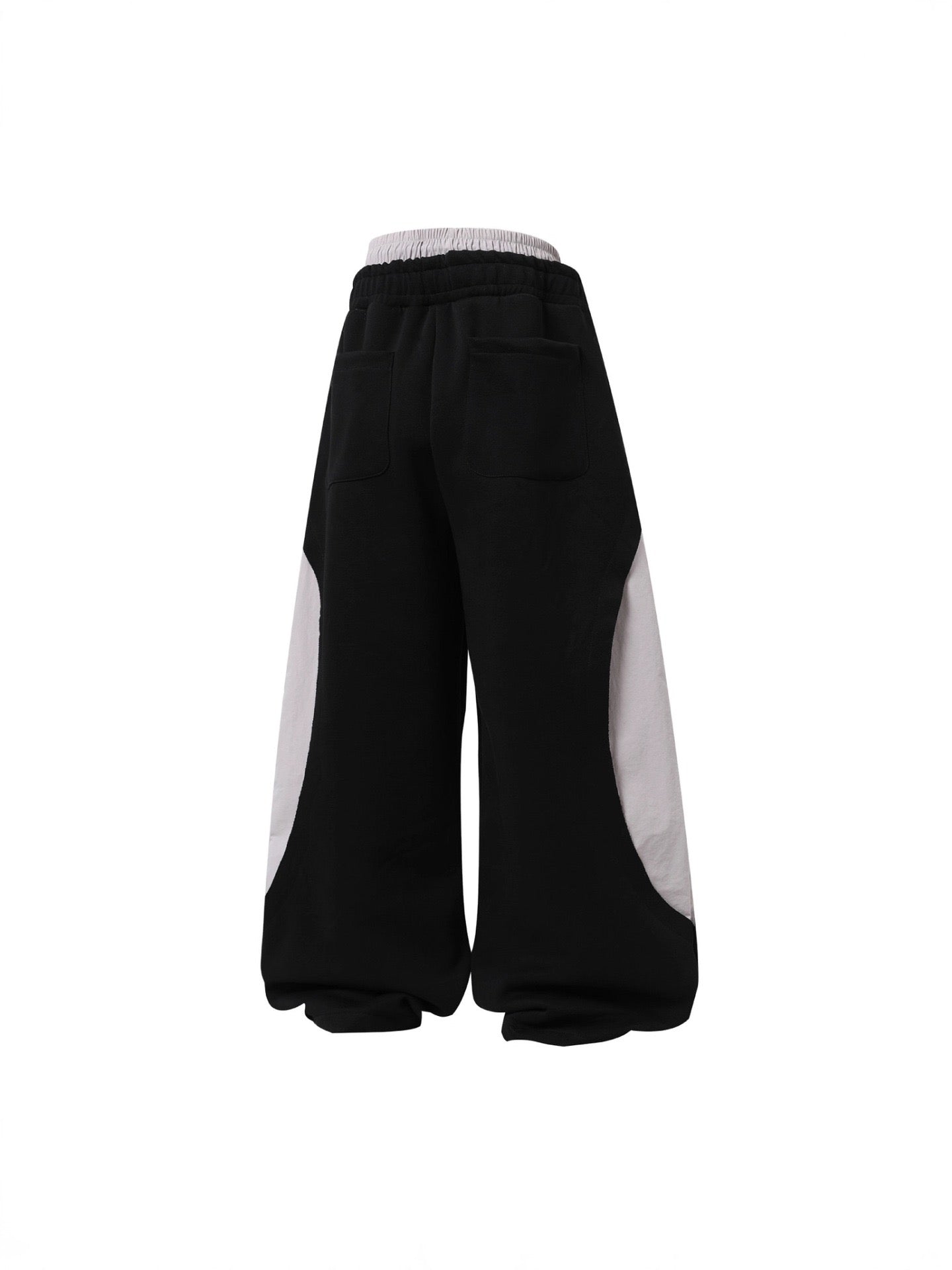 Omirad double-waist stripe wide-leg sweatpants