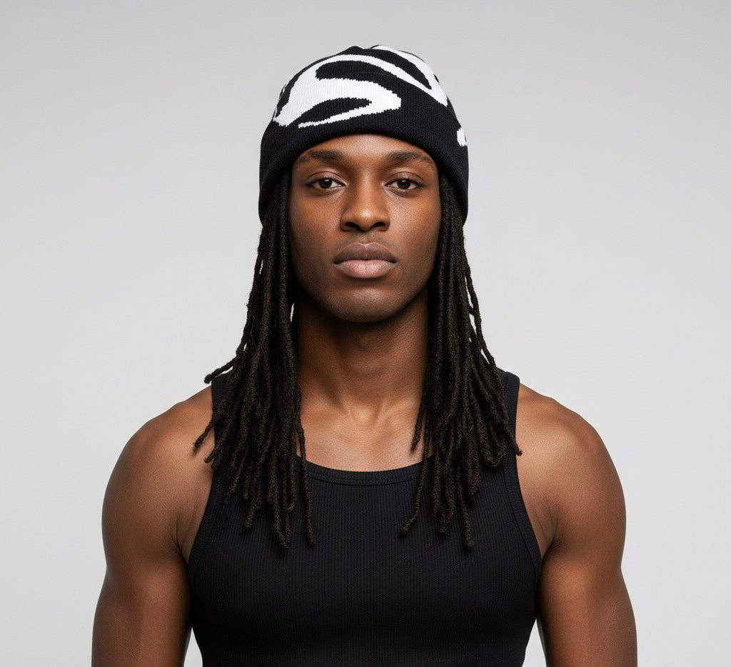 Capacité Big C Skully black beanie