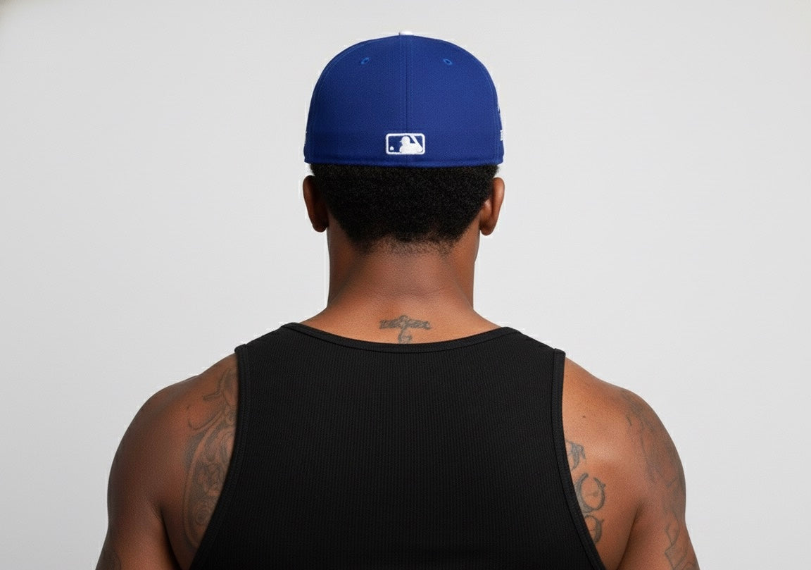 New Era Los Angeles Dodgers MLB 59FIFTY fitted hat with side script