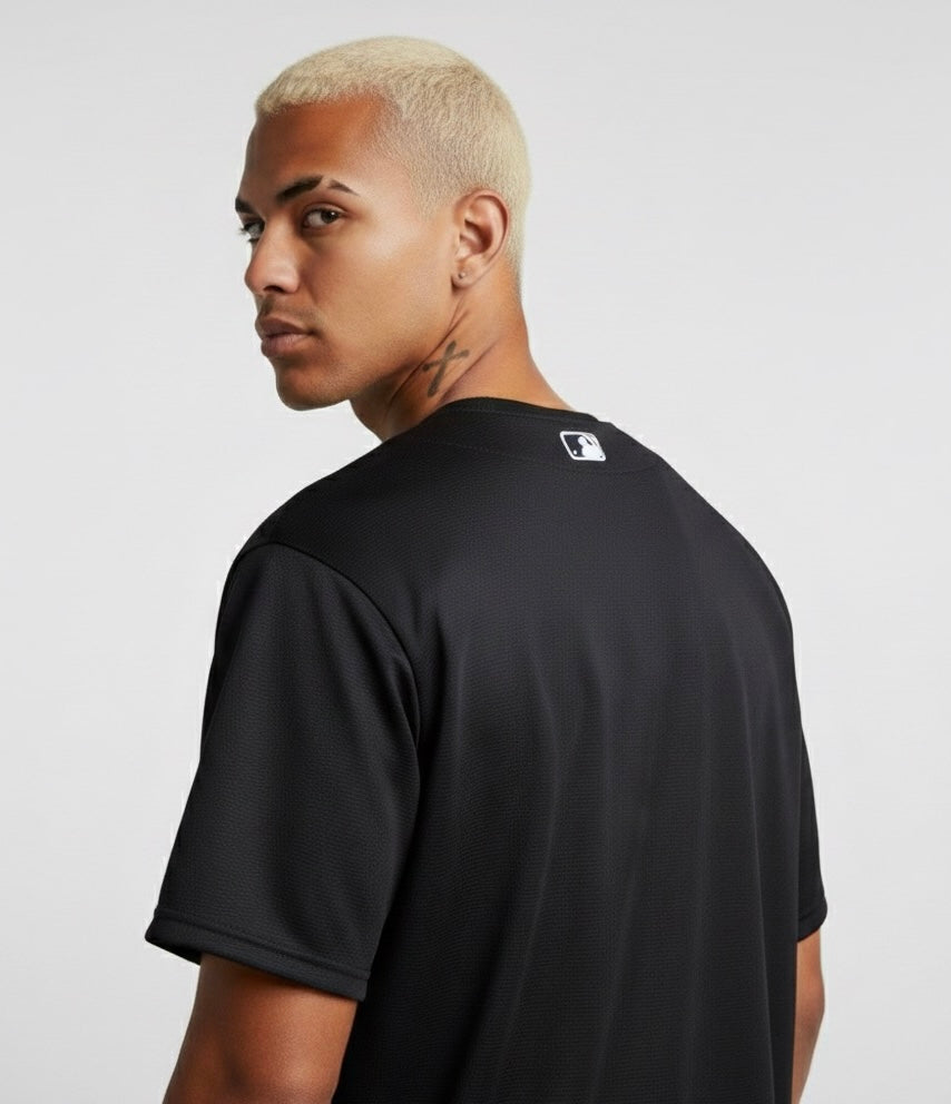 New York Yankees black fashion team jersey