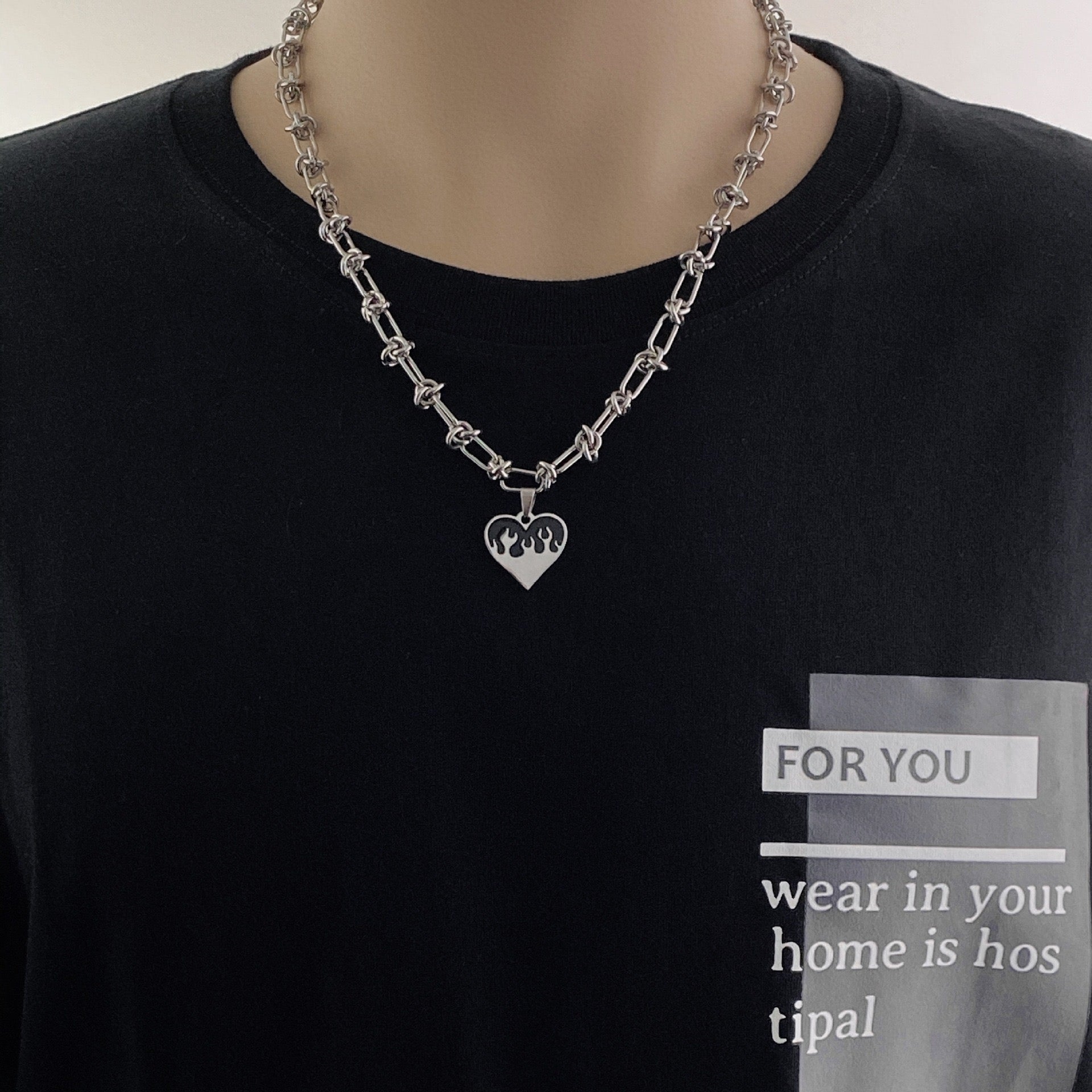 OMG Flame of Love necklace