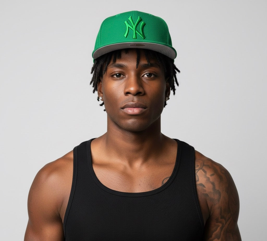 New York Yankees SNAPBACK hat Cooperstown Collection in green