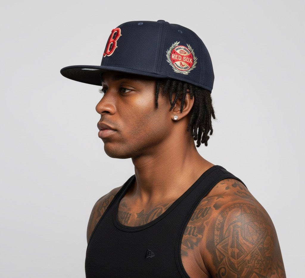 Navy blue Boston Red Sox SNAPBACK