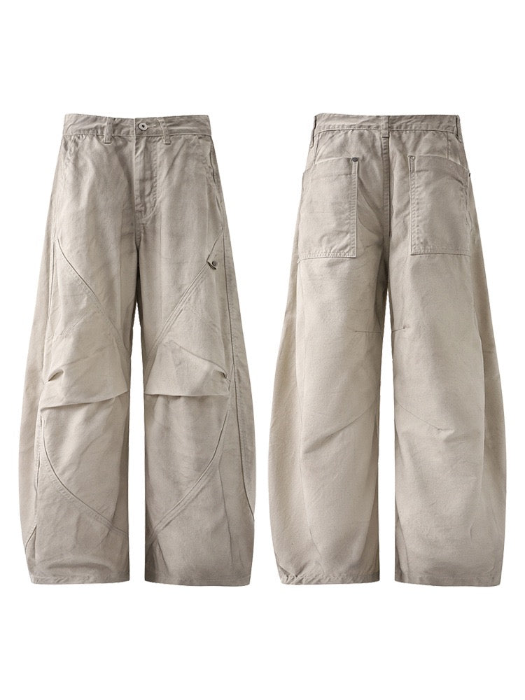 Classic Pant Washed Denim Fabric