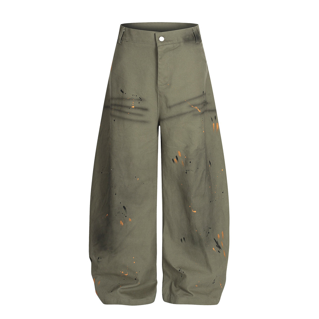 Solid Color Classic Cotton Long Pants