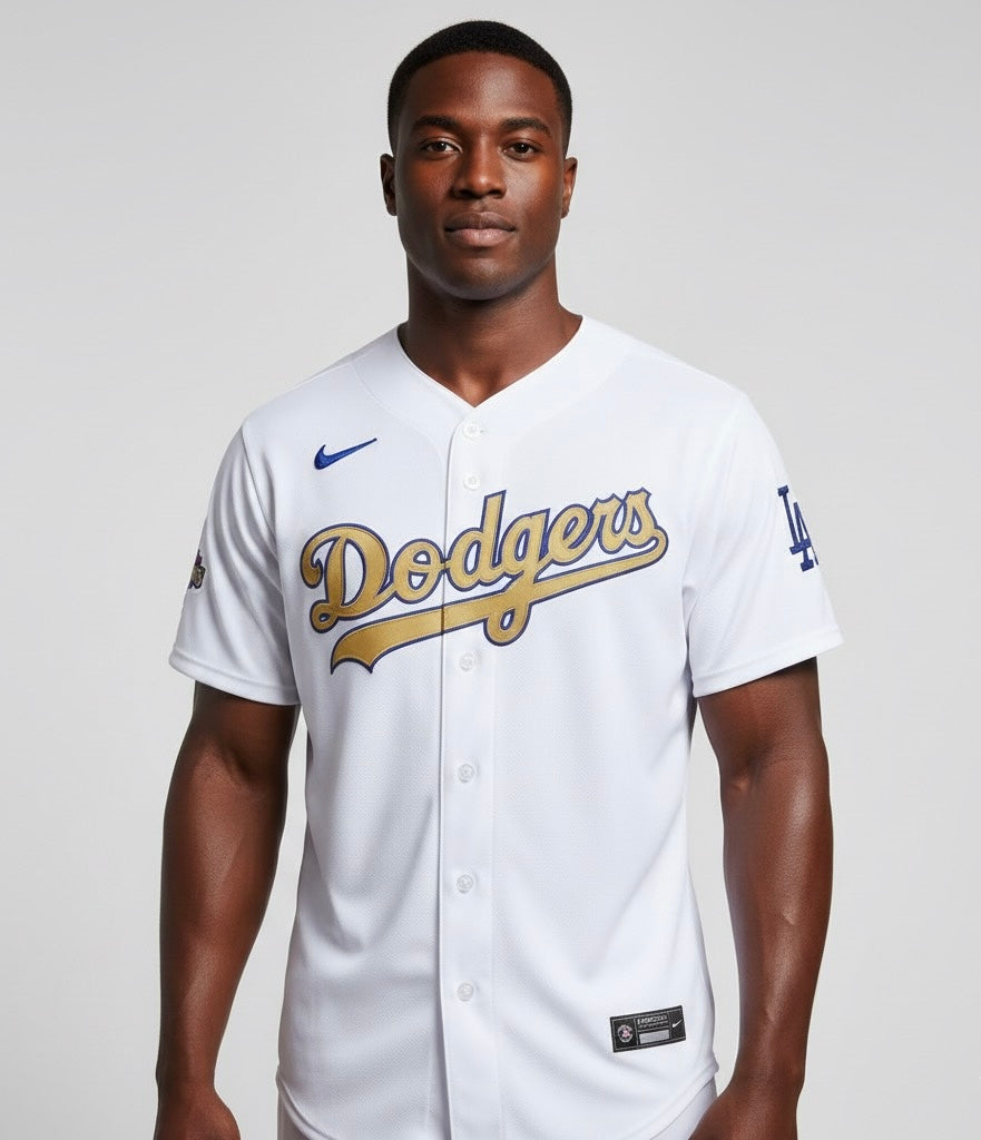 Los Angeles Dodgers Gold Collection jersey