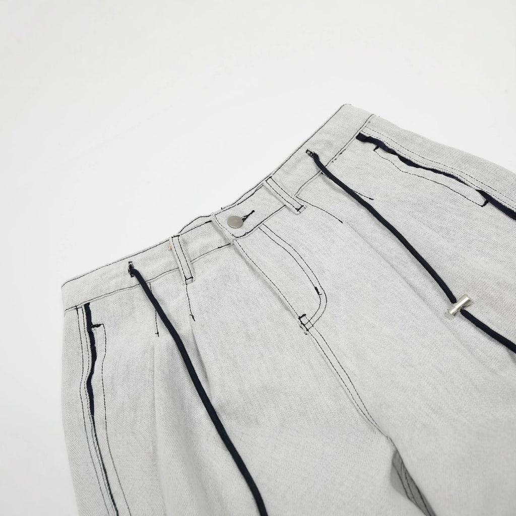 Decorative Stitching Pant