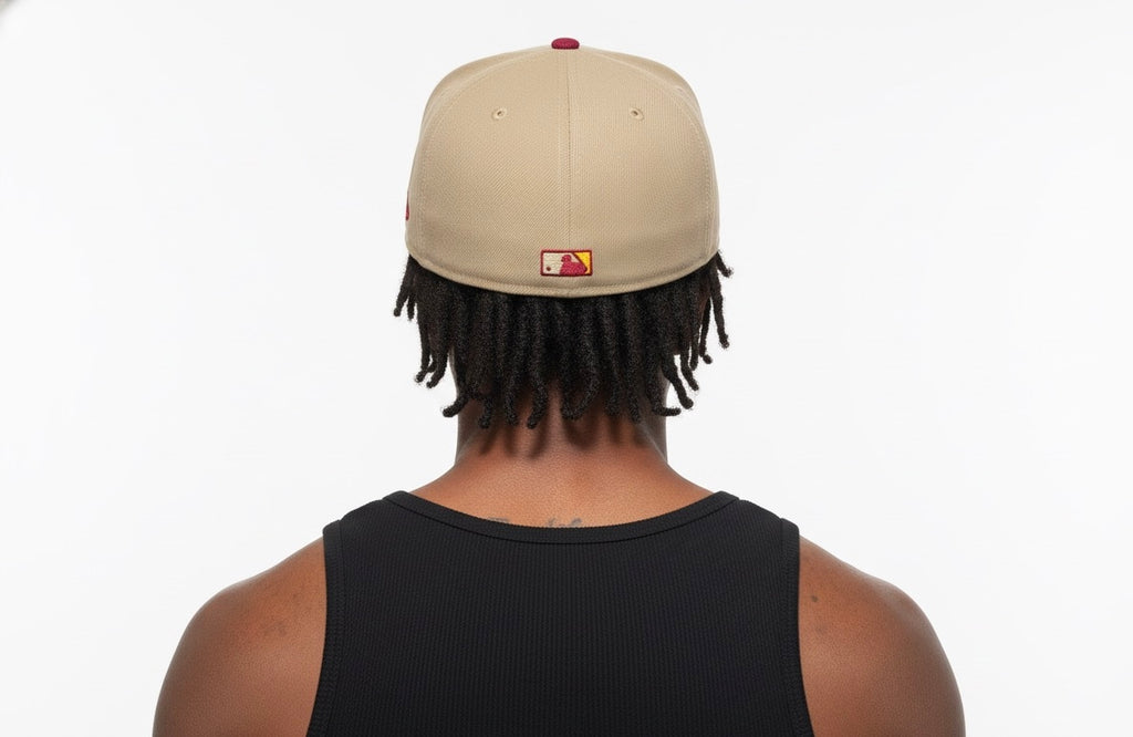 New York Yankees New Era Vegas Gold/Cardinal 59FIFTY Fitted Hat (AA quality)