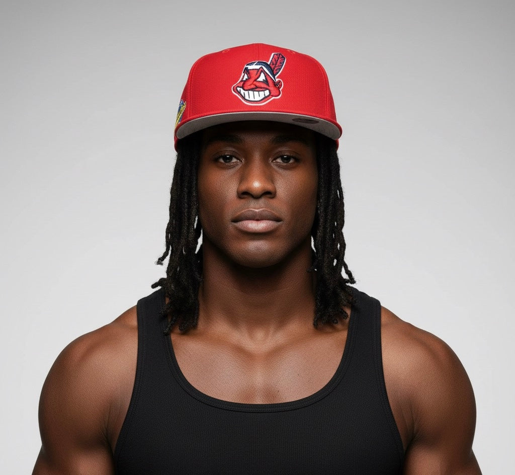 Cleveland Indians fitted baseball cap