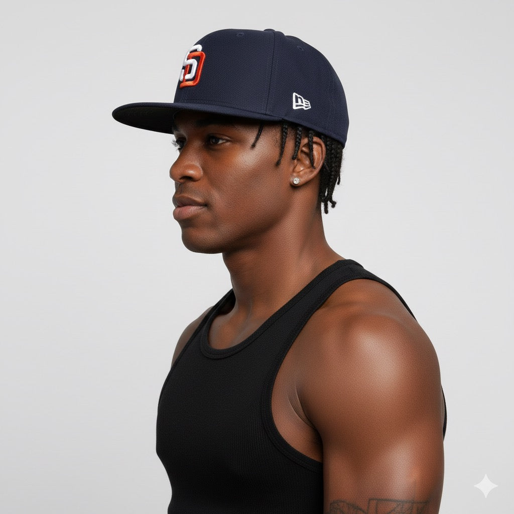 San Diego New Era Fitted in navy