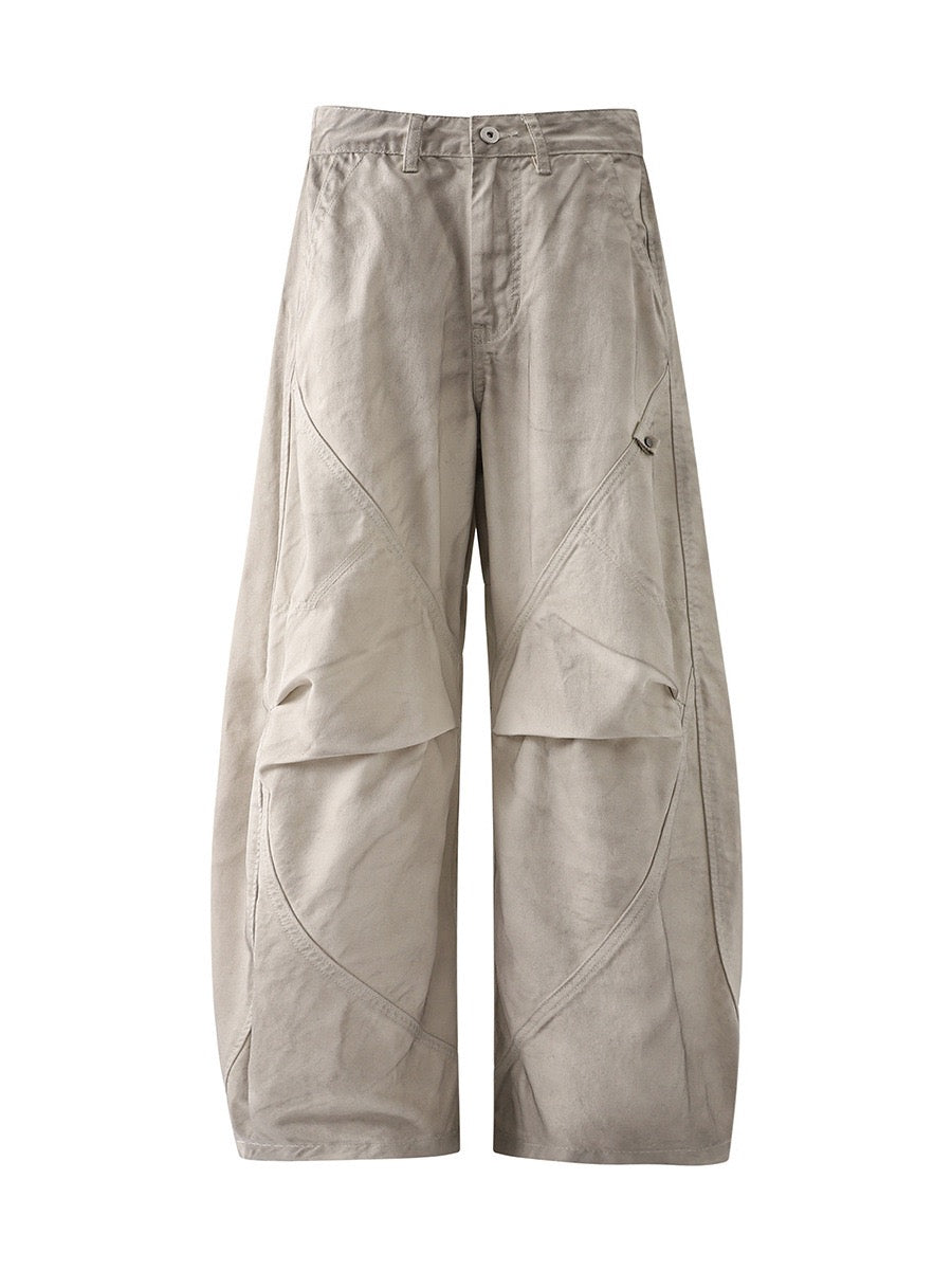 Classic Pant Washed Denim Fabric