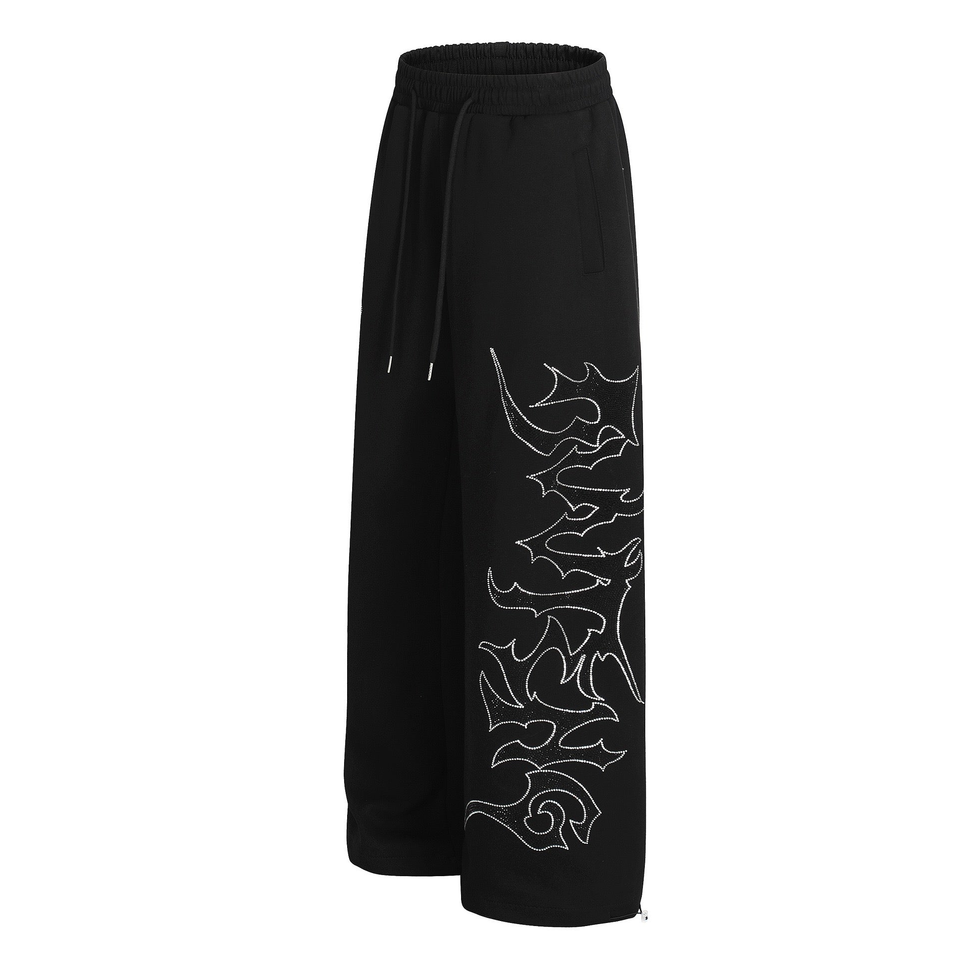 Creative Print Decorative Cotton Pant