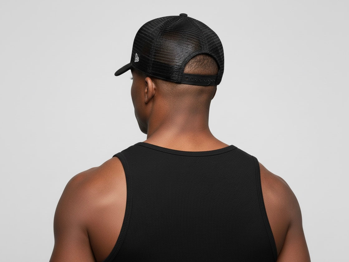 New Era MLB Trucker 9Forty Cap Miami Marlins "Black"