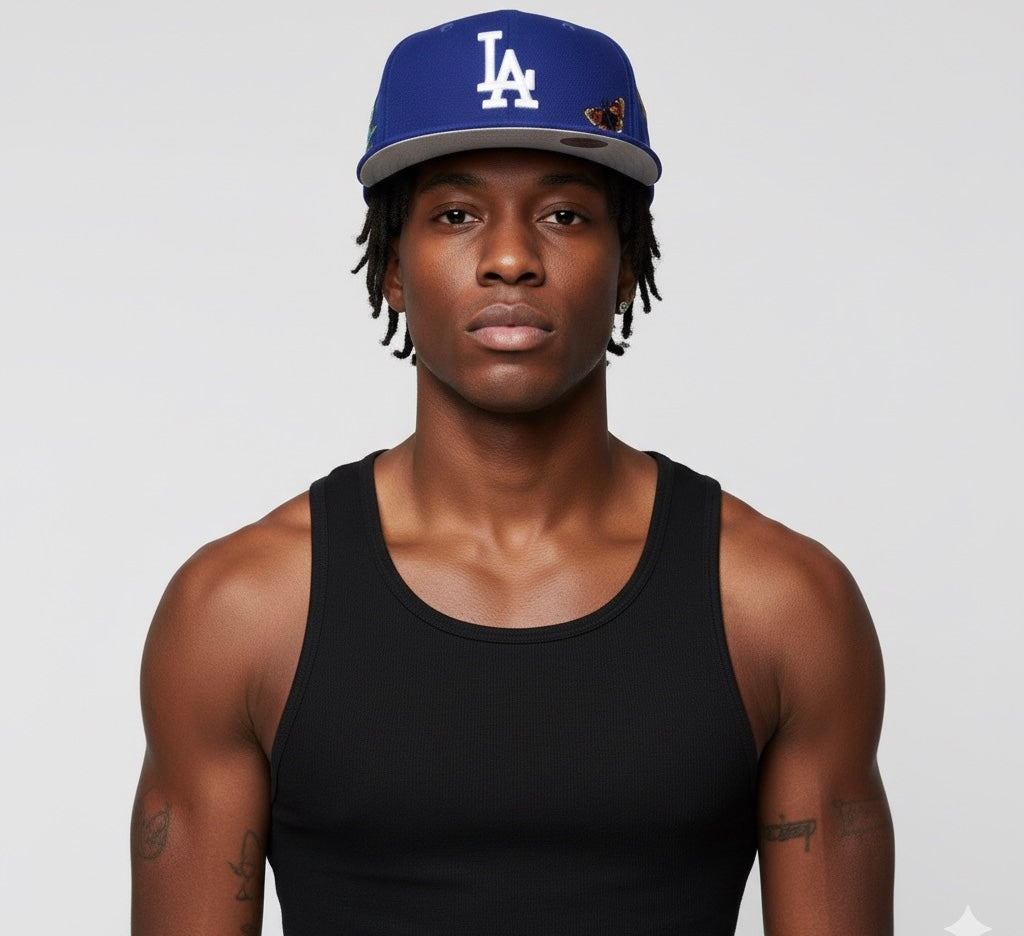 New Era 59FIFTY Los Angeles Dodgers fitted cap butterfly