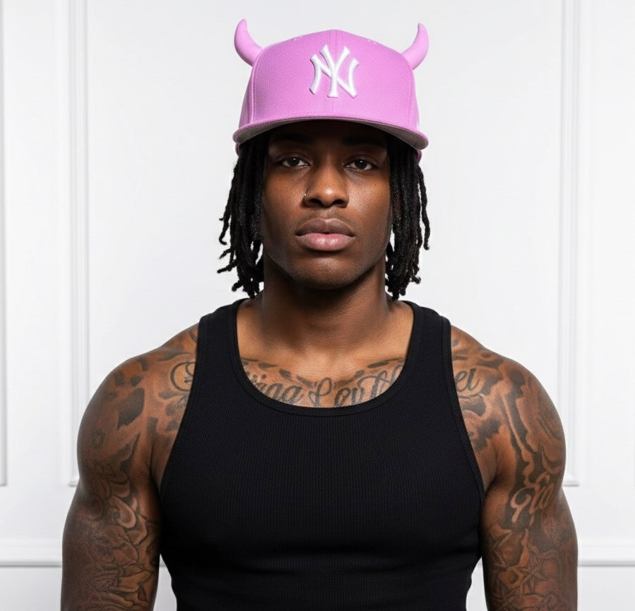 New Era NY Yankees with Devil’s Horn