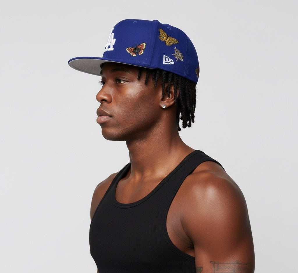 New Era 59FIFTY Los Angeles Dodgers fitted cap butterfly