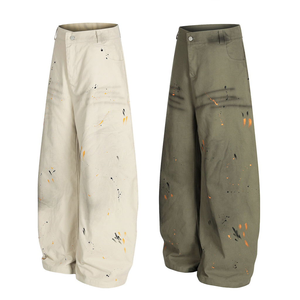 Solid Color Classic Cotton Long Pants