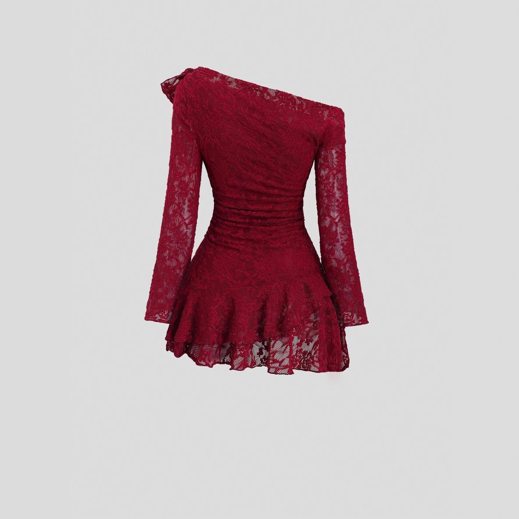 Lace bodycon mini dress