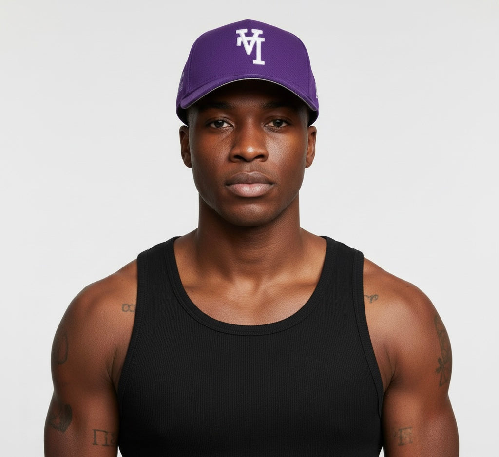 New Era Los Angeles Dodgers 9FORTY A-Frame Color Pack Snapback Hat in purple