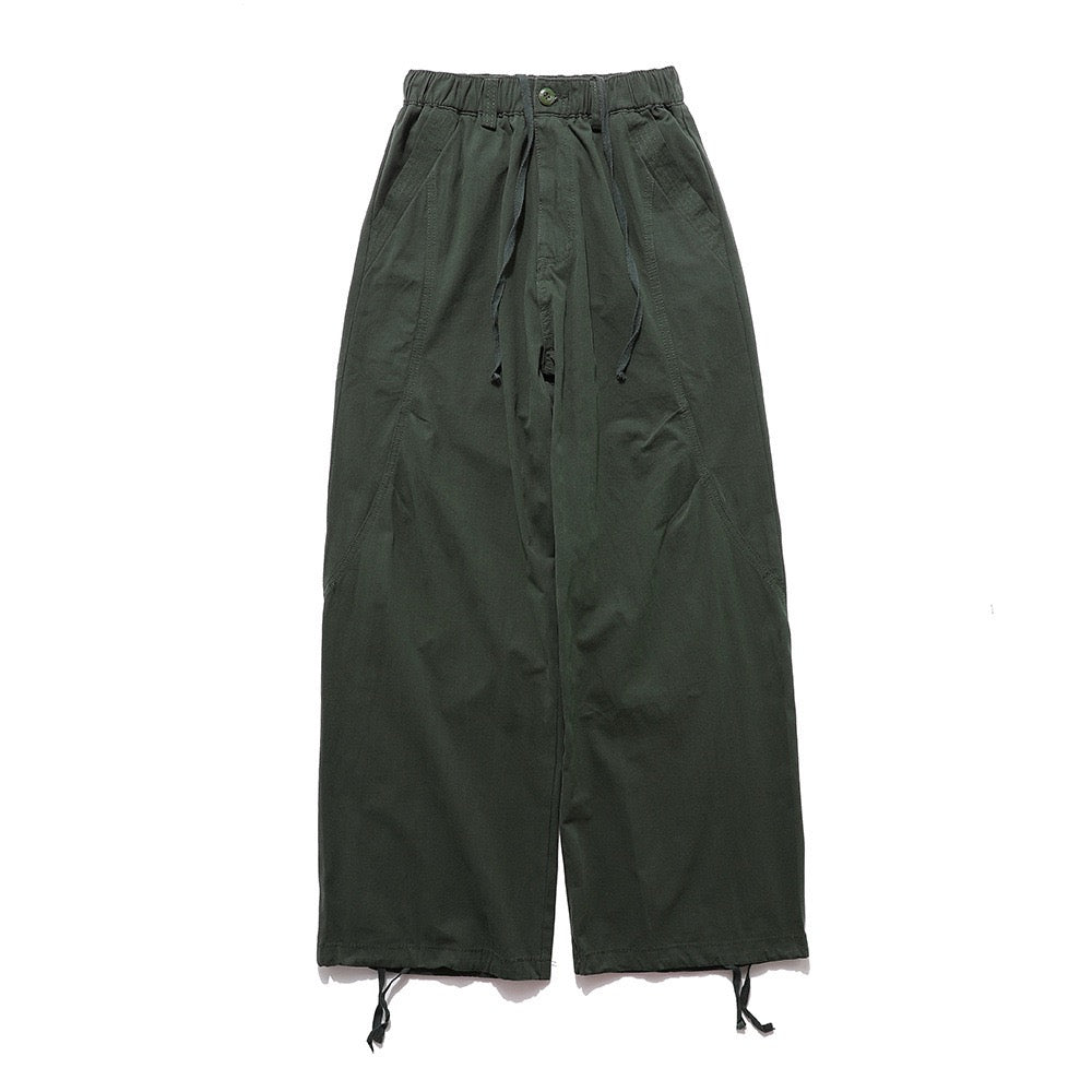 Wide legs Parachute Trousers