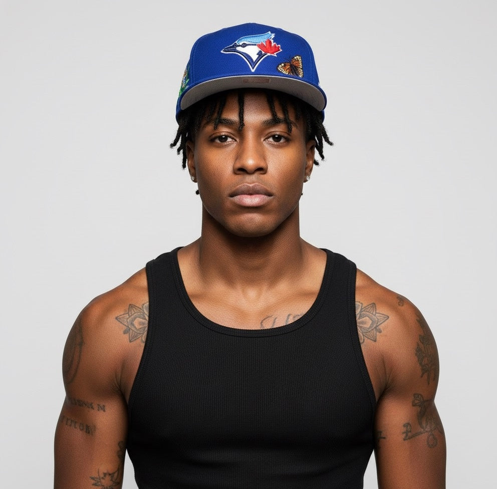 New Era Blue Jays FELT X Toronto Blue Jays Blue 59FIFTY Fitted