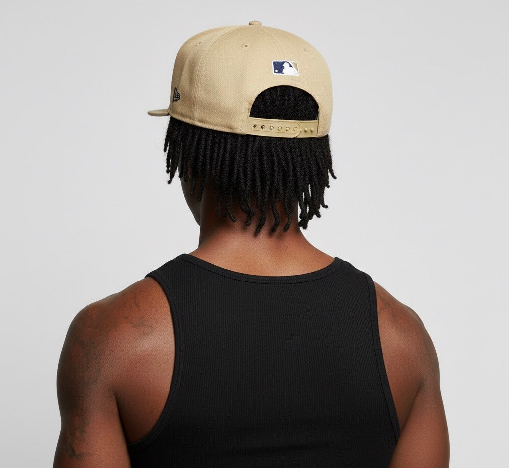 '47 Brand New York Yankees No Shot Captain Khaki Snapback