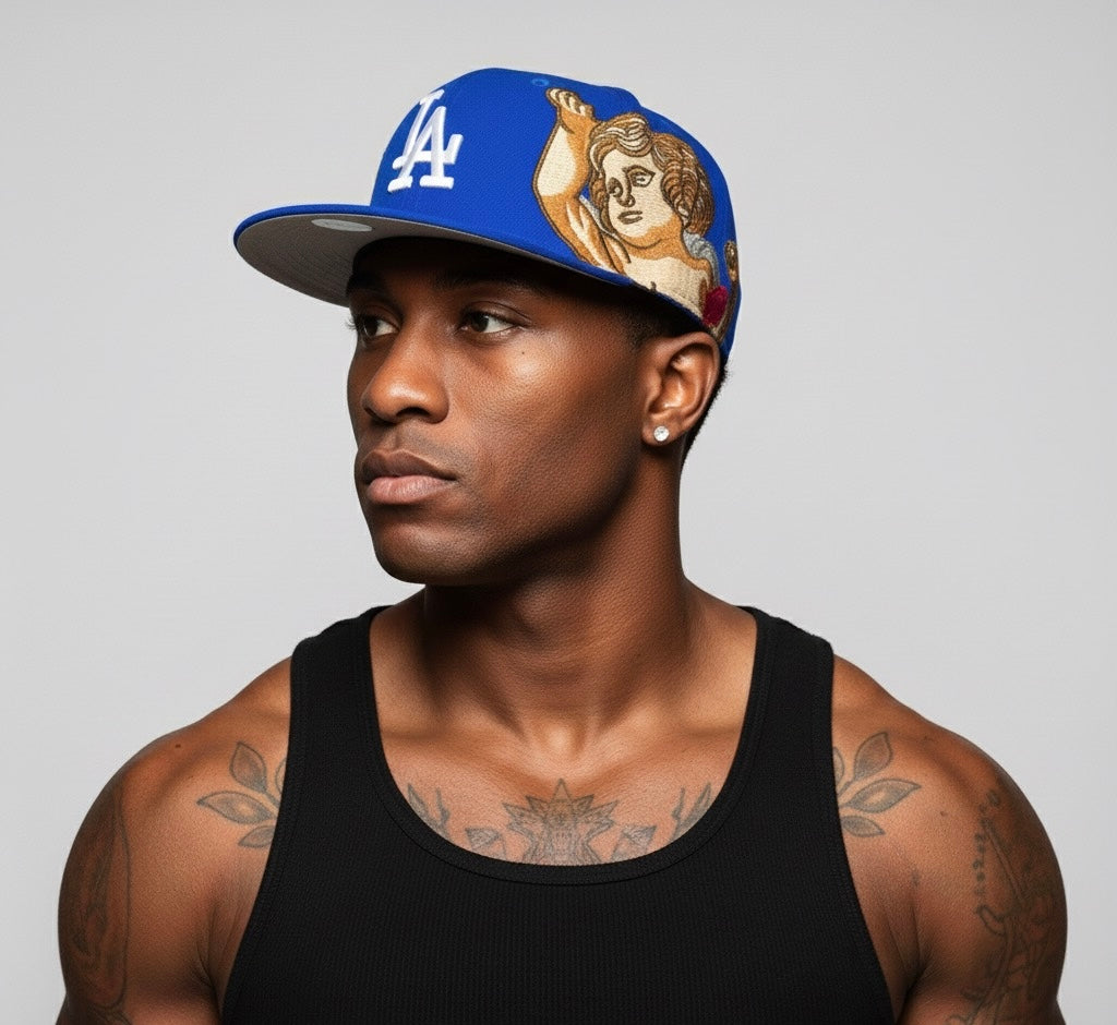 New Era x Jon Stan Los Angeles Dodgers 59FIFTY fitted hat in blue