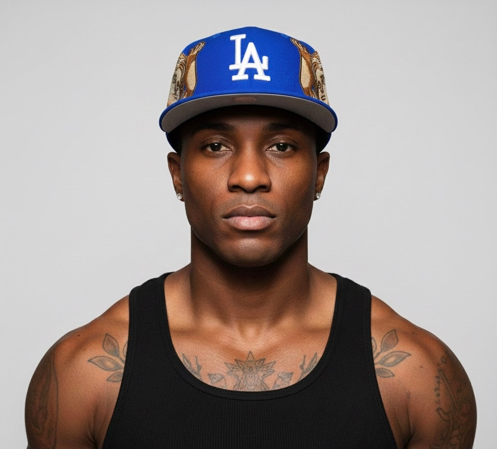 New Era x Jon Stan Los Angeles Dodgers 59FIFTY fitted hat in blue