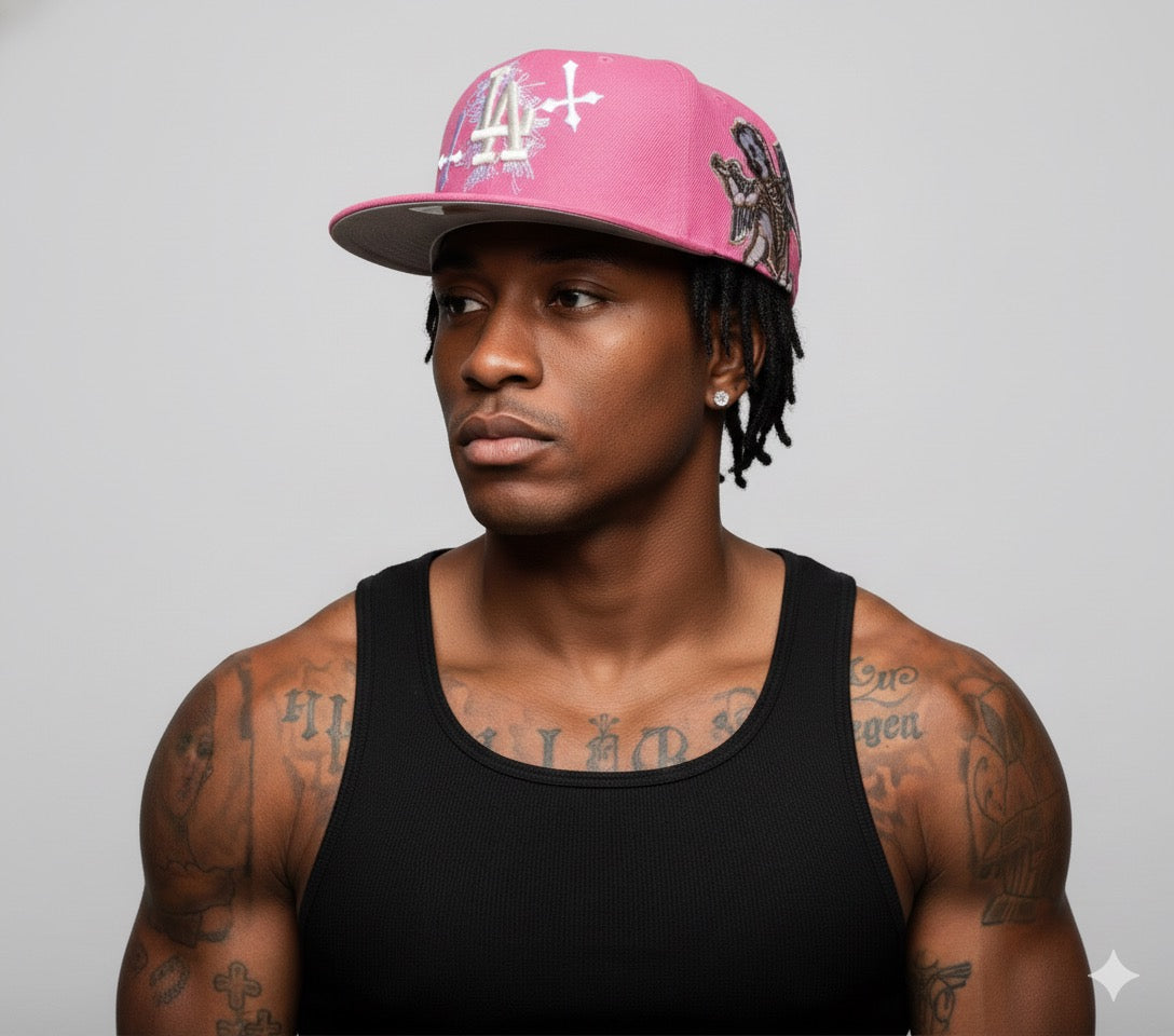 PINK LOS ANGELES - CITY OF ANGELS NZMU 59FIFTY FITTED